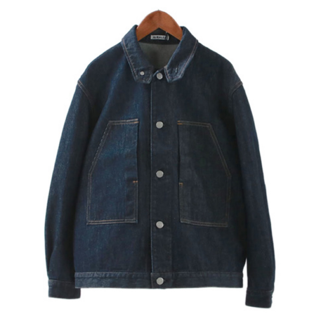 AURALEE - AURALEE オーラリー HARD TWIST DENIM BLOUZONの通販 AURALEE - AURALEE オーラリー HARD TWIST DENIM BLOUZONの通販