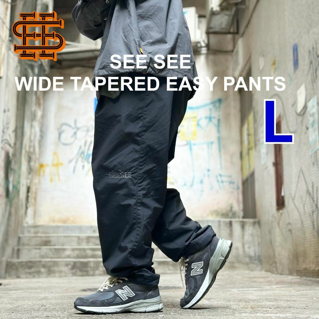 1LDK SELECT - SEE SEE WIDE TAPERED EASY PANTS L 海外限定の 1LDK SELECT - SEE SEE WIDE TAPERED EASY PANTS L 海外限定の