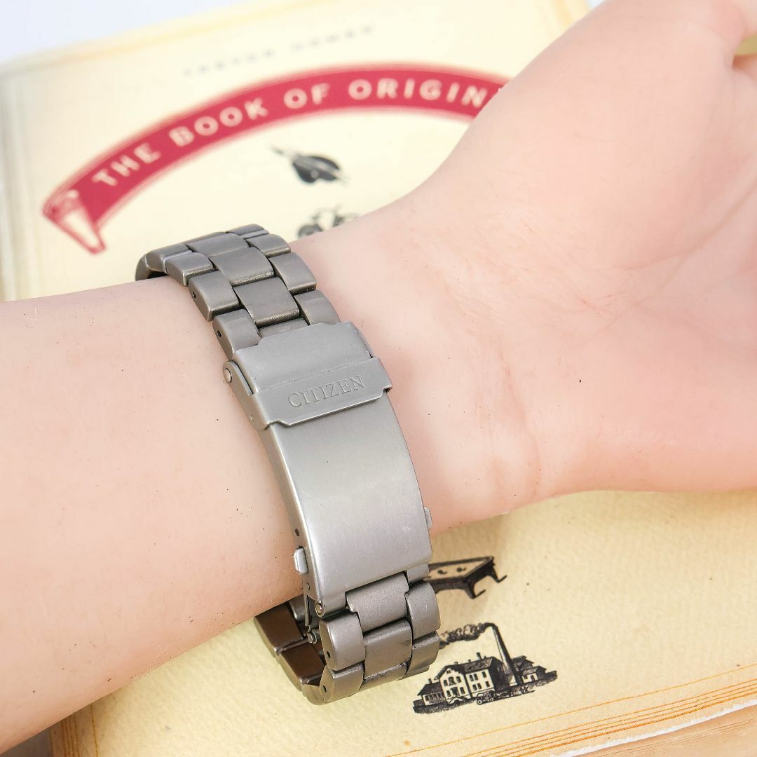 稼働 CITIZEN 腕時計 エアダイバーズ チタニウム 回転ベゼル 575 稼働 CITIZEN 腕時計 エアダイバーズ チタニウム 回転ベゼル 575