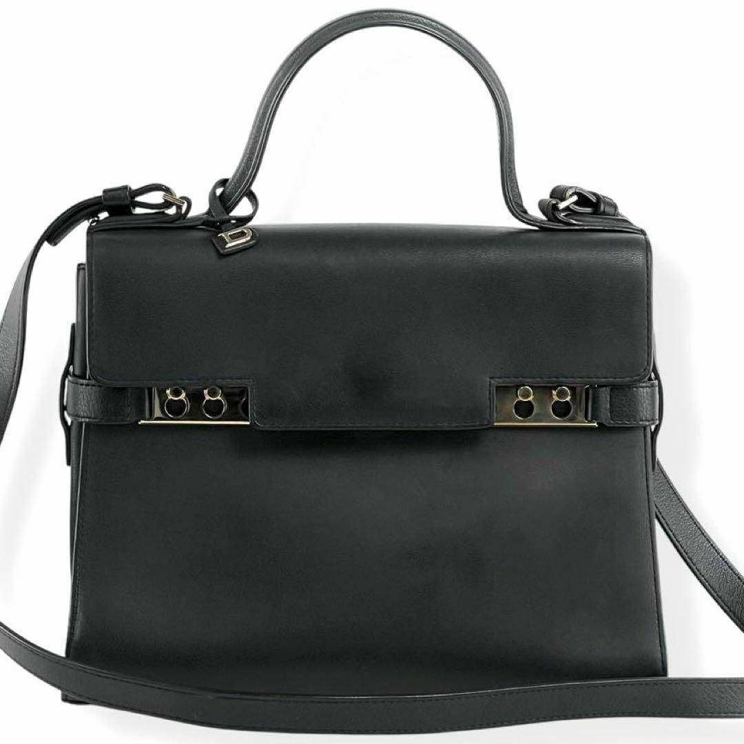 DELVAUX - 【極美品】デルヴォー タンペートMM トートバッグ DELVAUX - 【極美品】デルヴォー タンペートMM トートバッグ