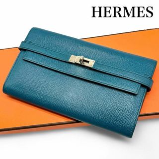 エルメス(HERMES)の【R刻・近年モデル】エルメス　ケリーウォレット　長財布　コンスタンス　折財布(財布)