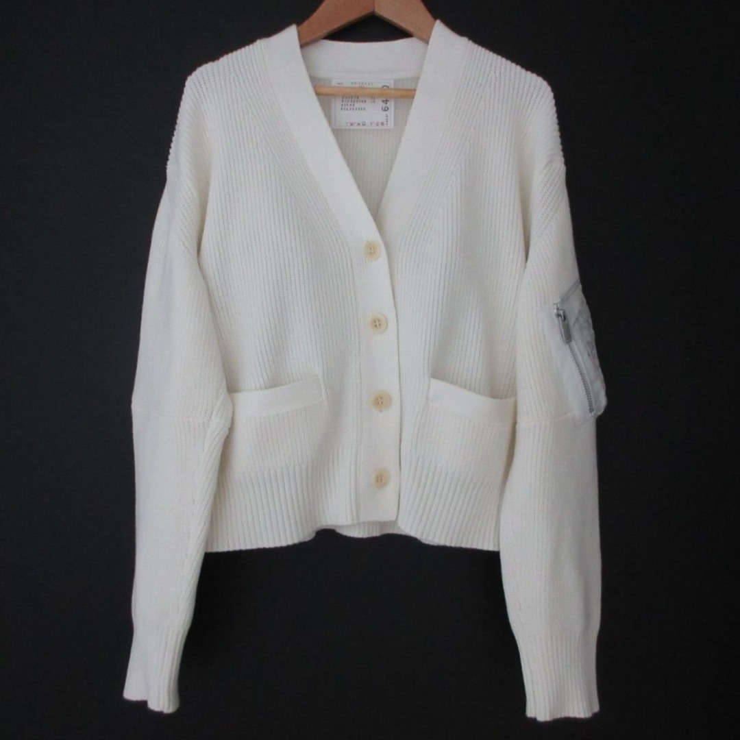 sacai - 美品 23SS sacai サカイ Vネック ビスチェドッキング sacai - 美品 23SS sacai サカイ Vネック ビスチェドッキング