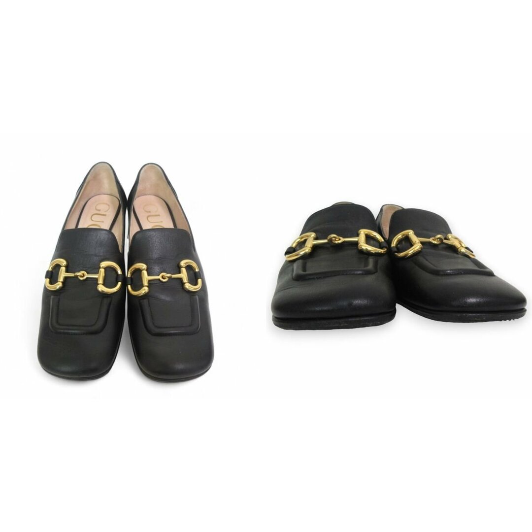 GUCCI - 美品 GUCCI グッチ ホースビット スクエアトゥ モカシン GUCCI - 美品 GUCCI グッチ ホースビット スクエアトゥ モカシン