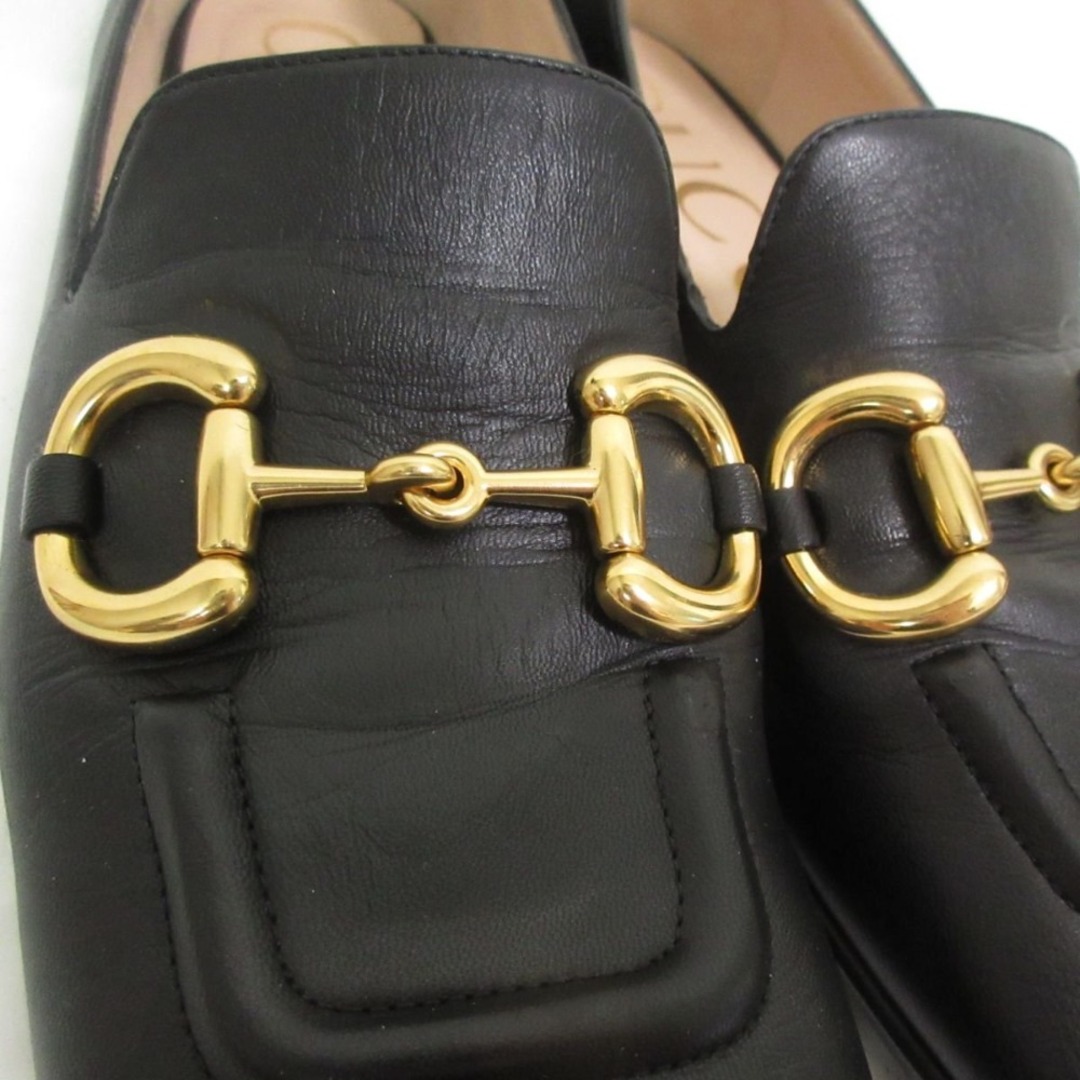 GUCCI - 美品 GUCCI グッチ ホースビット スクエアトゥ モカシン GUCCI - 美品 GUCCI グッチ ホースビット スクエアトゥ モカシン