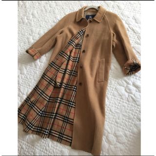 BURBERRY - バーバリーズ ロングコート リバーシブル ベルト付 BURBERRY - バーバリーズ ロングコート リバーシブル ベルト付