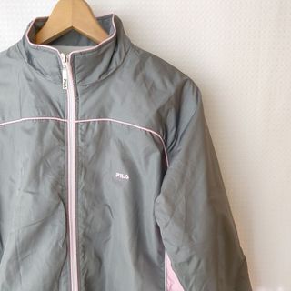 FILA - FILA(フィラ) ジップアップナイロンジャケット FILA - FILA(フィラ) ジップアップナイロンジャケット