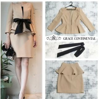 GRACE CONTINENTAL(スーツ ・ ブラック/黒色系)のフリマ GRACE CONTINENTAL(スーツ ・ ブラック/黒色系)のフリマ