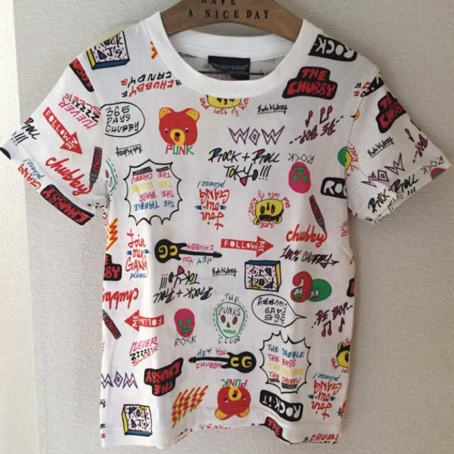 CHUBBYGANG(チャビーギャング)のCHUBBY GANG チャビーギャング  ロブさん Tシャツ 100 キッズ/ベビー/マタニティのキッズ服男の子用(90cm~)(Tシャツ/カットソー)の商品写真