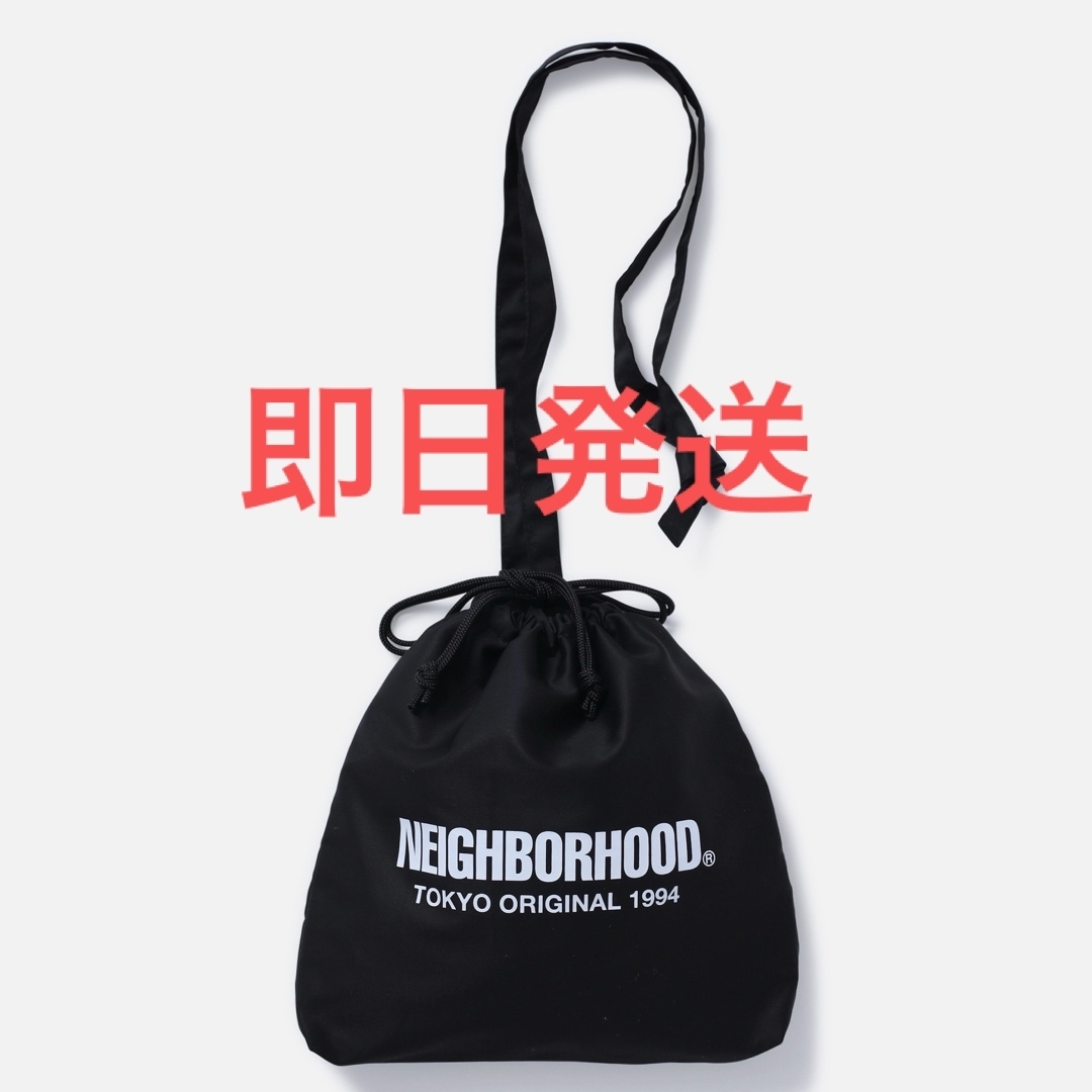 NEIGHBORHOOD - LOGO DRAWSTRING SHOULDER BAGの通販 by boy's NEIGHBORHOOD - LOGO DRAWSTRING SHOULDER BAGの通販 by boy's