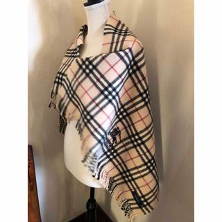 【激安大特価!】 BURBERRY shop|バーバリーならラクマ もりちゃん's by 英国製の通販 ノバチェック カシミヤ100 マフラー バーバリー - 小物