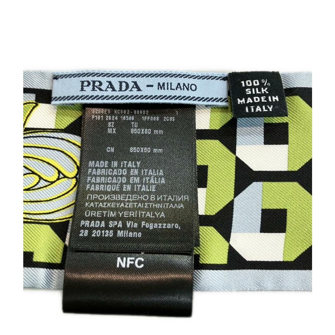 PRADA - 美品 プラダ PRADA スカーフ シルク100% レディースの PRADA - 美品 プラダ PRADA スカーフ シルク100% レディースの