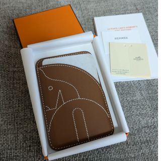 HERMES - エルメス カルヴィ エプソン ブラック 黒 U刻印 カード HERMES - エルメス カルヴィ エプソン ブラック 黒 U刻印 カード