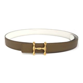 HERMES - 良品 希少バックル エルメス ヴィンテージ ベルト GLD HERMES - 良品 希少バックル エルメス ヴィンテージ ベルト GLD