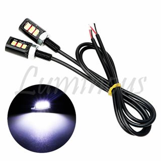 バイク LED ナンバーボルト 爆光 LEDナンバー灯 M6 ヤマハ(パーツ)