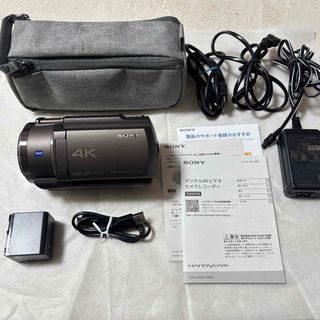 SONY - 【極美品】SONY 4Kビデオカメラ FDR-AX45 レンズカバー SONY - 【極美品】SONY 4Kビデオカメラ FDR-AX45 レンズカバー