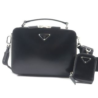 PRADA - 【ほぼ未使用】プラダ Re-Nylon xサフィアーノレザー PRADA - 【ほぼ未使用】プラダ Re-Nylon xサフィアーノレザー