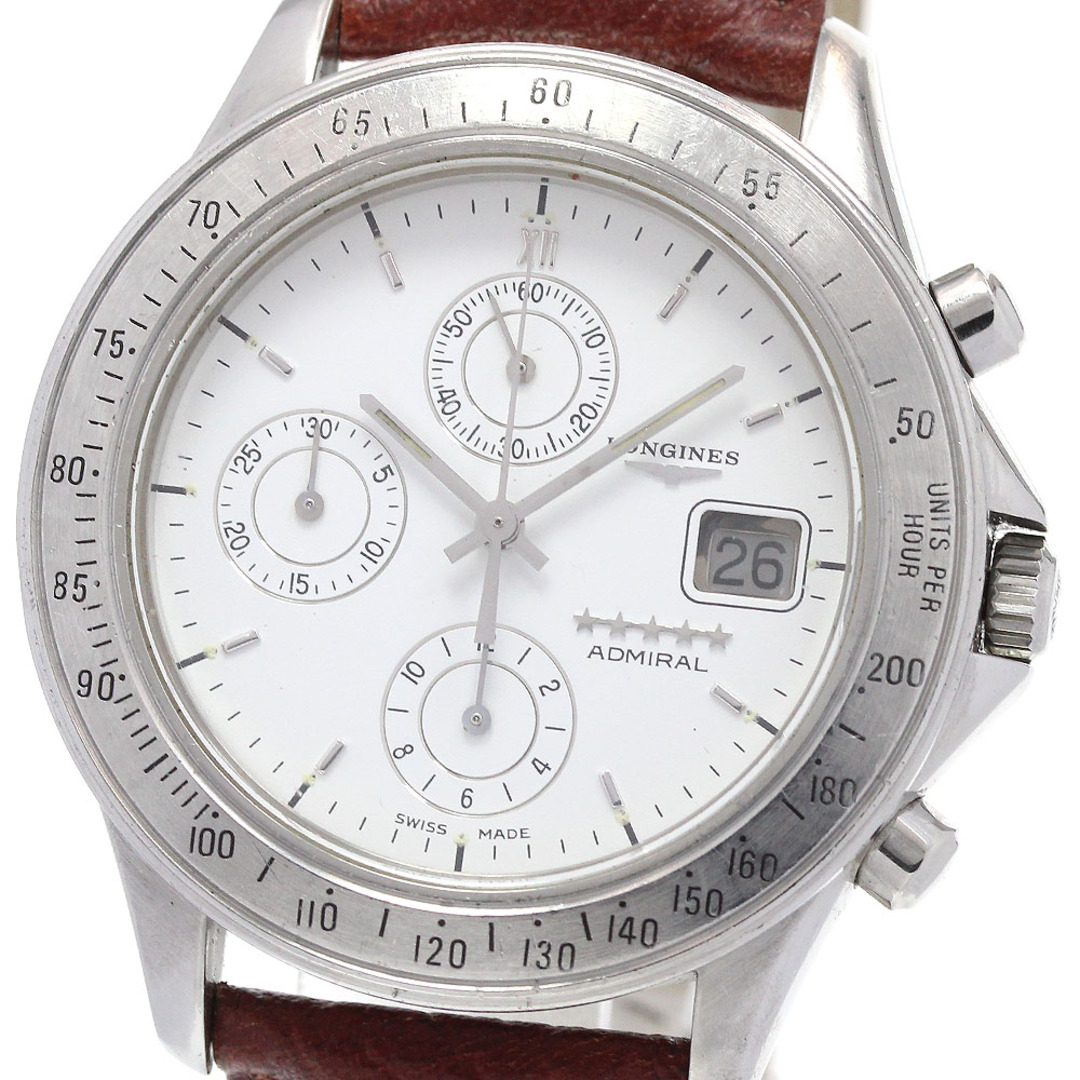 LONGINES - ロンジン LONGINES アドミラル 5スター クロノグラフ 自動巻き メンズ _863574