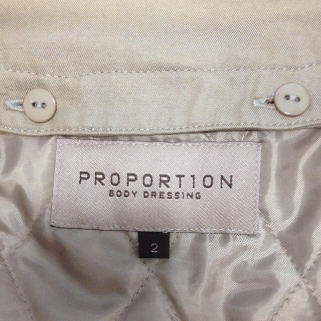 PROPORTION BODY DRESSING(プロポーションボディドレッシング)のプロポーションボディドレッシング レディースのジャケット/アウター(トレンチコート)の商品写真