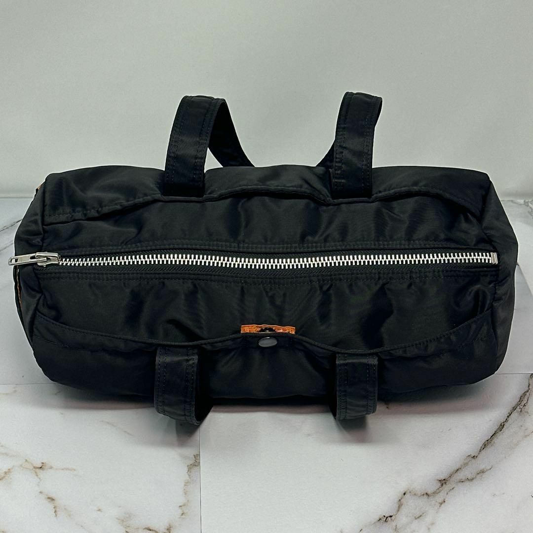 極美品 PORTER タンカー ミニボストン(L) ダッフルバッグ 黒 極美品 PORTER タンカー ミニボストン(L) ダッフルバッグ 黒