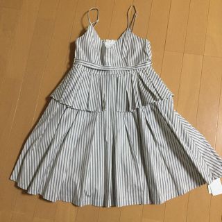 スナイデル(SNIDEL)のスナイデル ワンピース 新品(ミニワンピース)