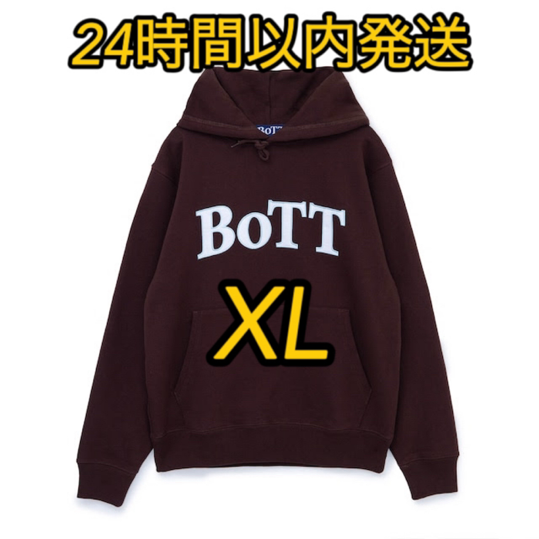 BOTT OG LOGO PULLOVER HOODIE BROWN ブラウン トップス BOTT OG LOGO PULLOVER HOODIE BROWN ブラウン トップス