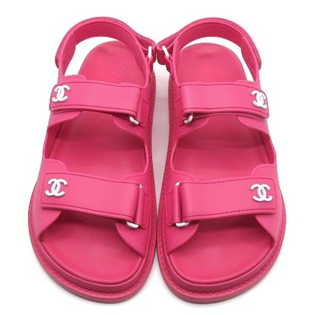 CHANEL - シャネル フットベッド サンダル ココマーク ラバー CHANEL - シャネル フットベッド サンダル ココマーク ラバー