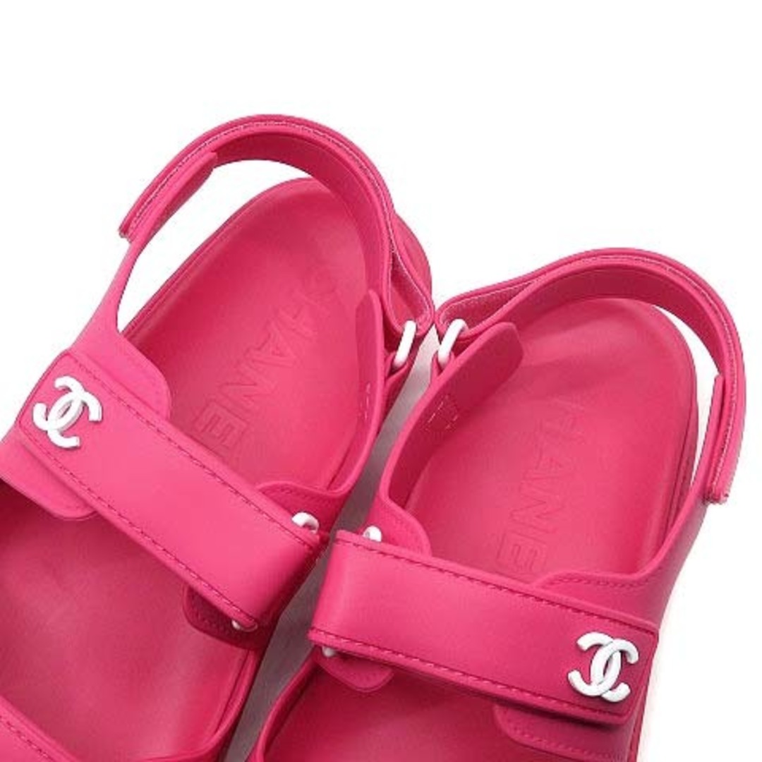 CHANEL - シャネル フットベッド サンダル ココマーク ラバー CHANEL - シャネル フットベッド サンダル ココマーク ラバー