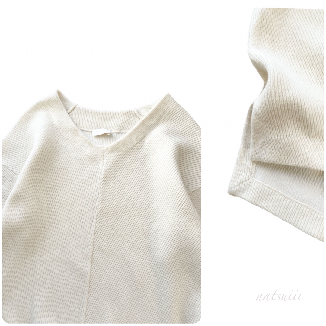 Ballsey トゥモローランド . Vネック リブ プルオーバー ニット Ballsey トゥモローランド . Vネック リブ プルオーバー ニット