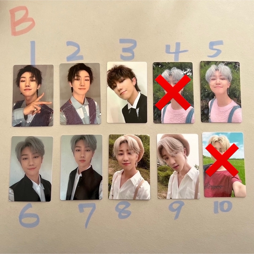 SEVENTEEN(セブンティーン)のSEVENTEEN THE8 ミンハオ ミョンホ トレカ エンタメ/ホビーのトレーディングカード(その他)の商品写真