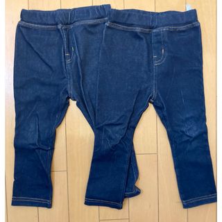 ニシマツヤ(西松屋)の西松屋　スパッツ　90 2枚セット【中古】(パンツ/スパッツ)