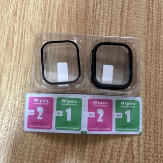 時計 ケース バンパー カバー 付き 時計 画面 スマートウォッチ(モバイルケース/カバー)