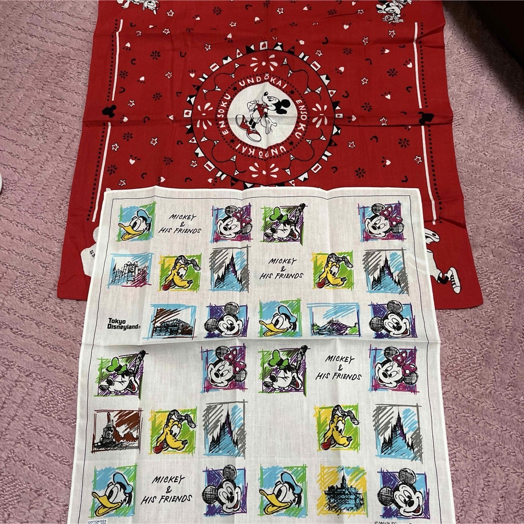 Disney(ディズニー)のディズニー ハンカチーフ レディースのファッション小物(バンダナ/スカーフ)の商品写真