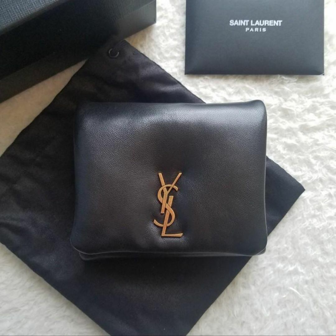 SAINT LAURENT - 国内完売 SAINT LAURENT カリプソ コンパクト SAINT LAURENT - 国内完売 SAINT LAURENT カリプソ コンパクト