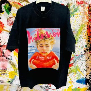 レオナルドディカプリオ リプリント Tシャツ 半袖 メンズ 新品 レオ様(Tシャツ/カットソー(半袖/袖なし))