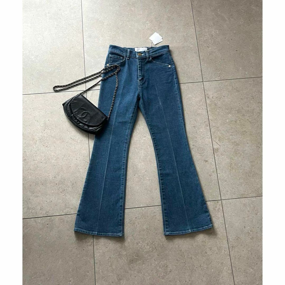 マメクロゴウチ Mame Kurogouchi 美品 22AW スリム フレア マメクロゴウチ Mame Kurogouchi 美品 22AW スリム フレア