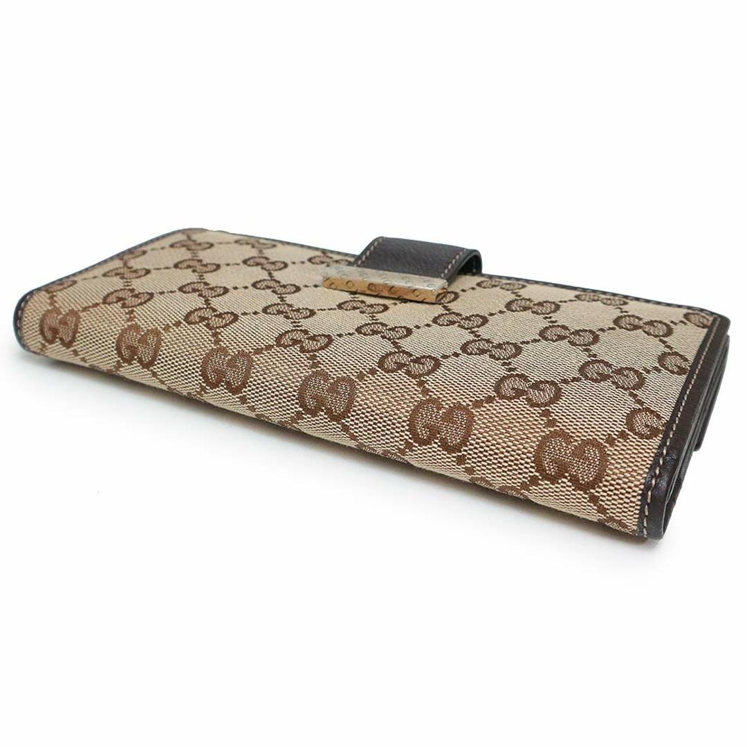 ✨極美品✨ GUCCI 長財布 GGライン キャンバス バイカラー GG ✨極美品✨ GUCCI 長財布 GGライン キャンバス バイカラー GG