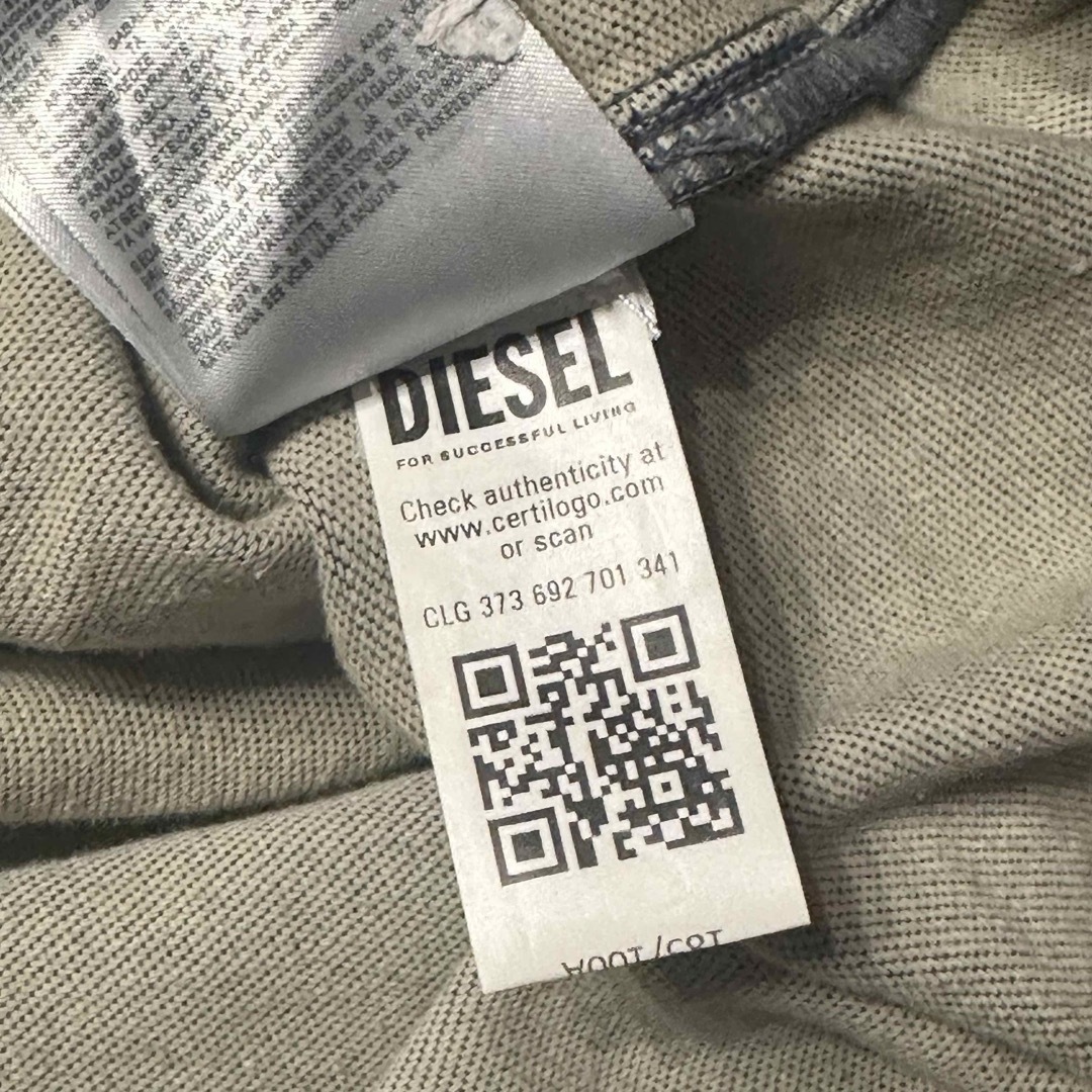 DIESEL - 定価64900円 ディーゼル スウェット パーカー デニム DIESEL - 定価64900円 ディーゼル スウェット パーカー デニム