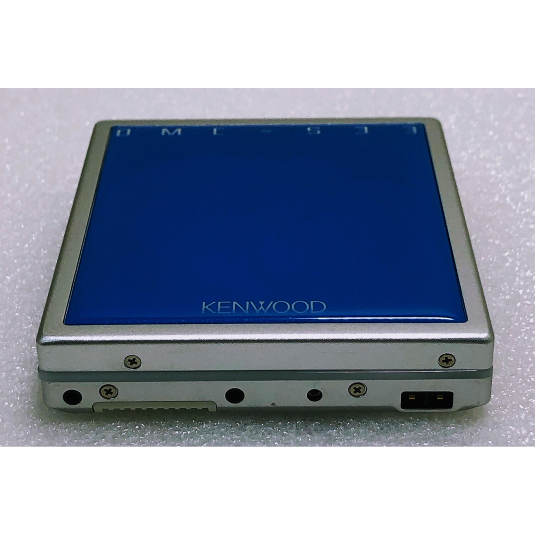 KENWOOD - KENWOOD☆ポータブル MDプレーヤー DMC-S33-L (動作 KENWOOD - KENWOOD☆ポータブル MDプレーヤー DMC-S33-L (動作