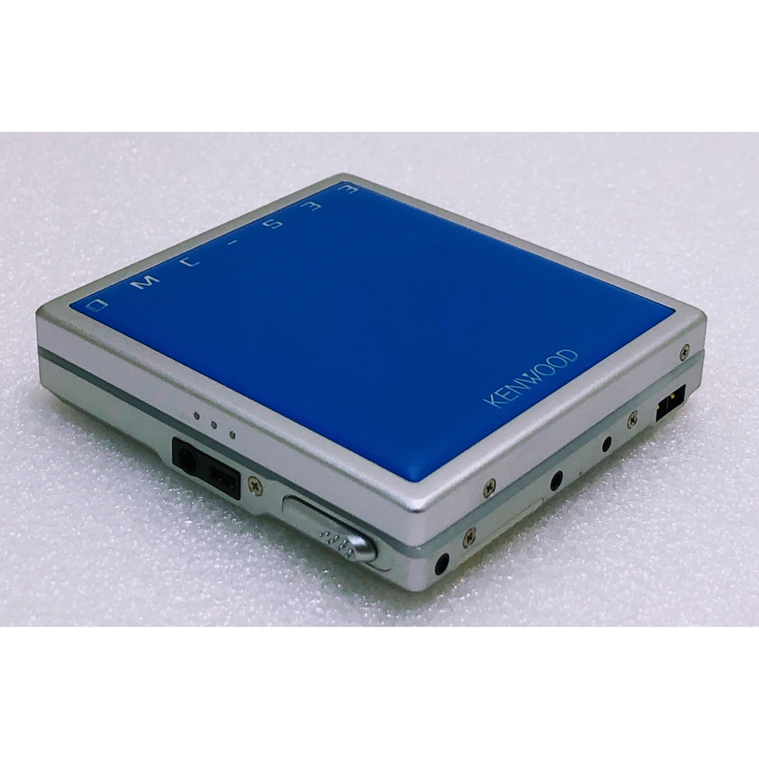 KENWOOD - KENWOOD☆ポータブル MDプレーヤー DMC-S33-L (動作 KENWOOD - KENWOOD☆ポータブル MDプレーヤー DMC-S33-L (動作