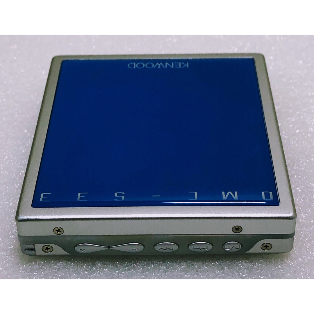 KENWOOD - KENWOOD☆ポータブル MDプレーヤー DMC-S33-L (動作 KENWOOD - KENWOOD☆ポータブル MDプレーヤー DMC-S33-L (動作