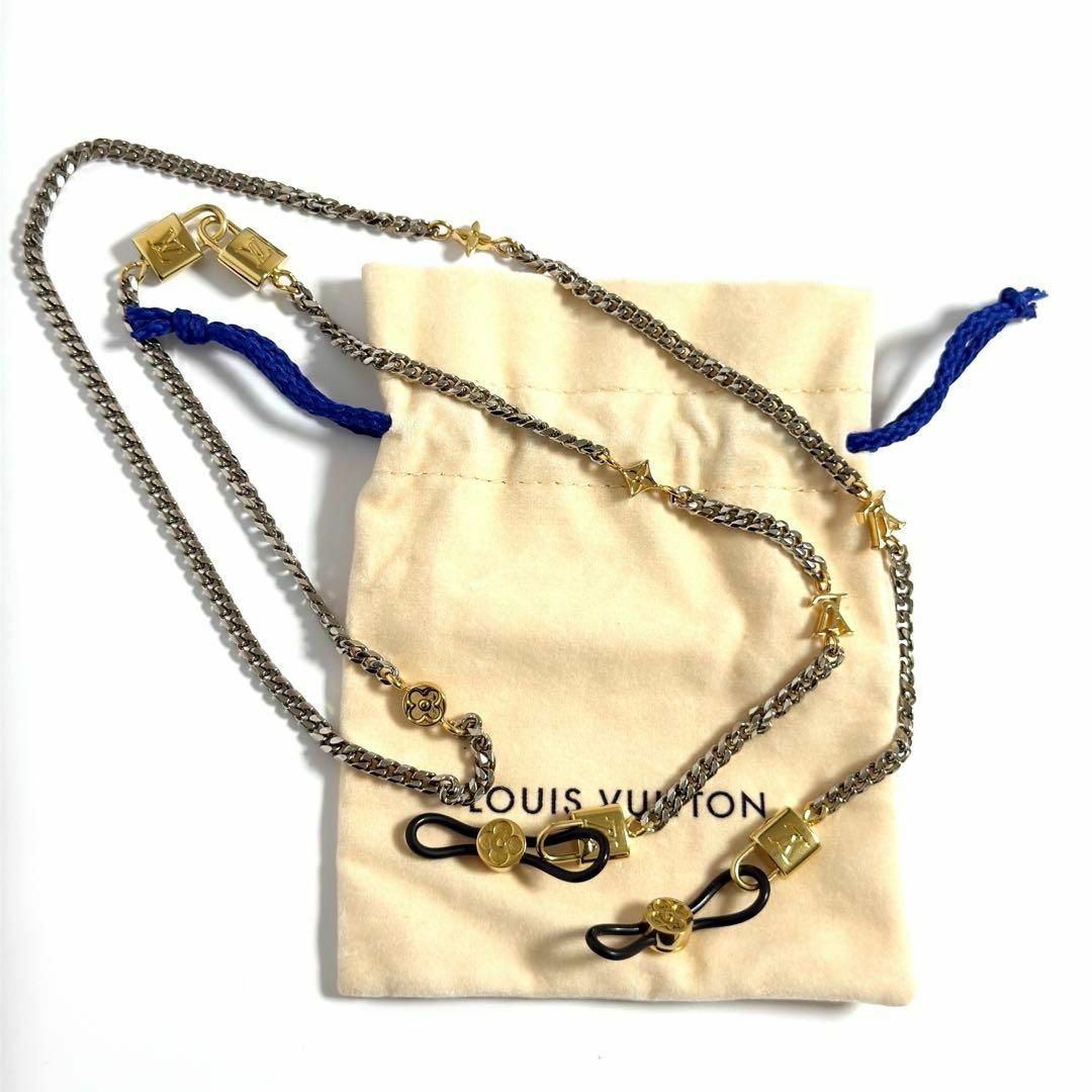 LOUIS VUITTON - 【希少】ルイヴィトン サングラス チェーン LOUIS VUITTON - 【希少】ルイヴィトン サングラス チェーン