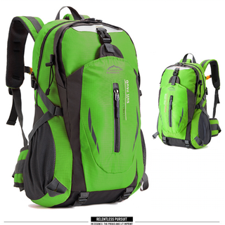 【新品！】登山用 リュックサック バックパック 大容量 アウトドア グリーン(登山用品)