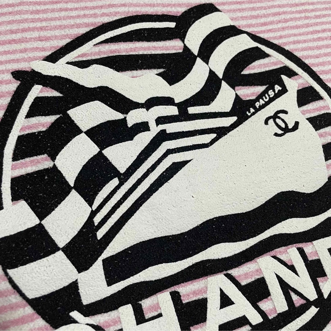 CHANEL - 【即完売モデル】シャネル LA PAUSAボーダー Tシャツ CHANEL - 【即完売モデル】シャネル LA PAUSAボーダー Tシャツ