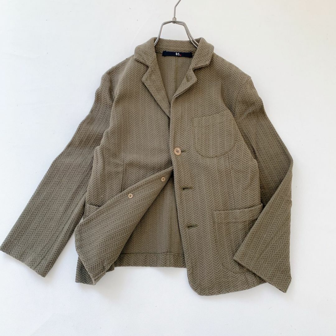 【美品】45R 着心地抜群！何にでも使える万能ジャケット　オケージョンにも◎ 45R - 【美品】45R 着心地抜群！何にでも使える万能ジャケット
