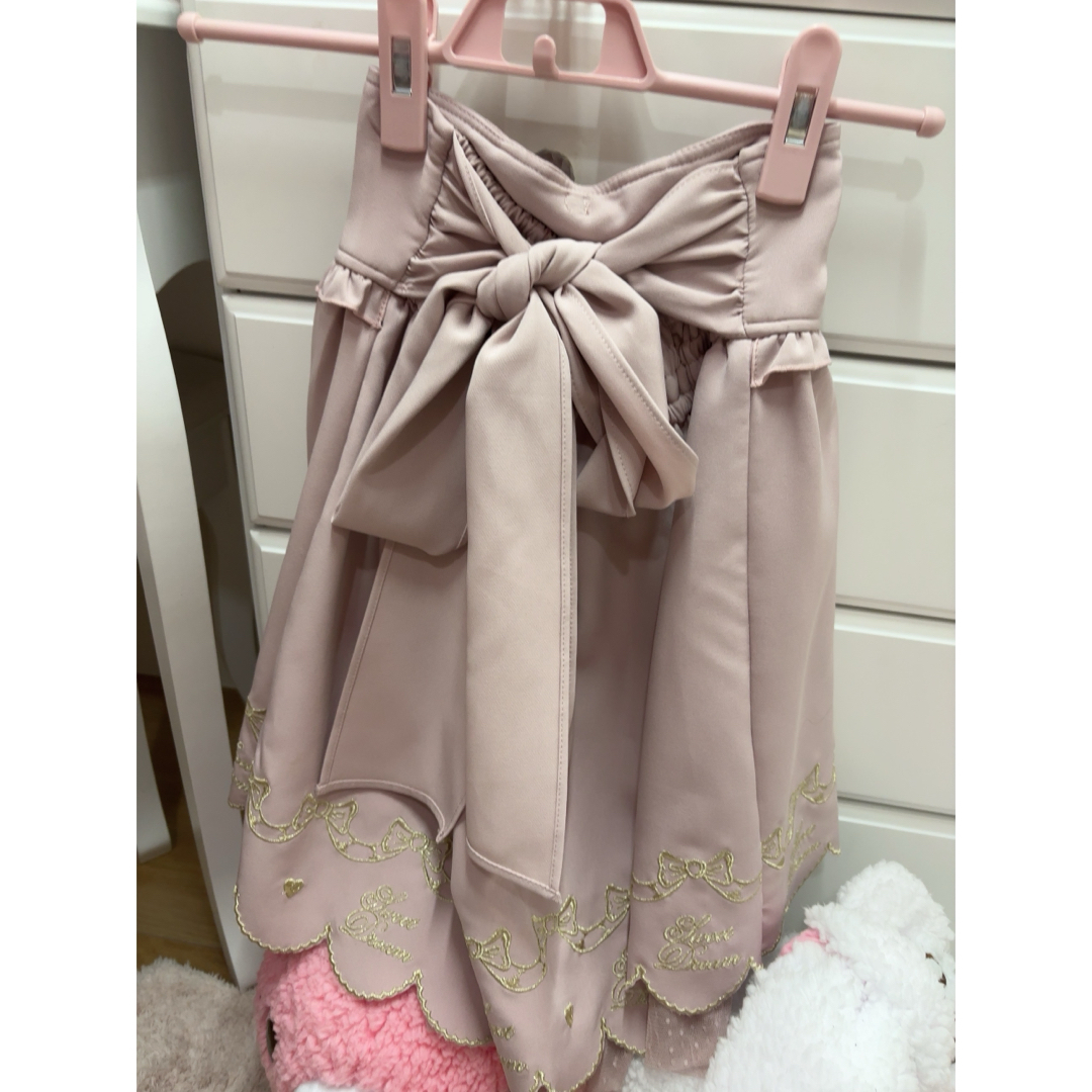 LIZ LISA*キュロットスカート*スカパン*ピンク*リボン LIZ LISA*キュロットスカート*スカパン*ピンク*リボン