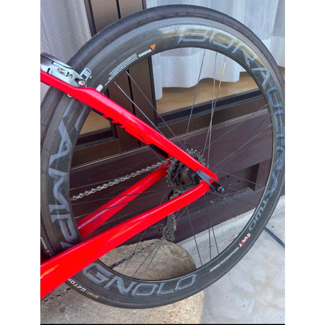 美品】TREK MADONE9.2 52size ロードバイク 赤の通販 by 抹茶 美品】TREK MADONE9.2 52size ロードバイク 赤の通販 by 抹茶