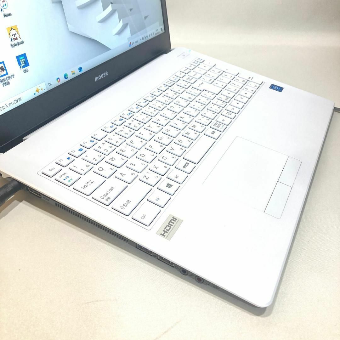 mouse - 初心者向け✨快適SSD・カメラ付・薄型◇白◇すぐ使えるノートパソコン◇T35-1の通販 by T'sPCショップ⭐️|マウスならラクマ mouse - 初心者向け✨快適SSD・カメラ付・薄型◇白◇すぐ使えるノートパソコン◇T35-1の通販 by T'sPCショップ⭐️|マウスならラクマ