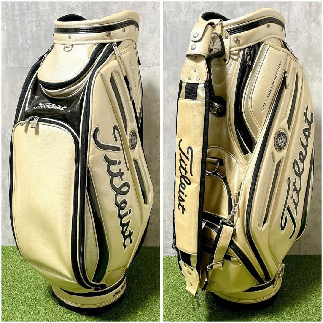 Titleist - 限定品 タイトリスト キャディバッグ 3点式 Titleist - 限定品 タイトリスト キャディバッグ 3点式