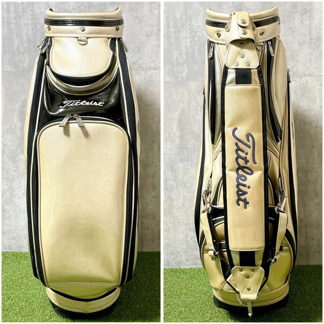 Titleist - 限定品 タイトリスト キャディバッグ 3点式 Titleist - 限定品 タイトリスト キャディバッグ 3点式