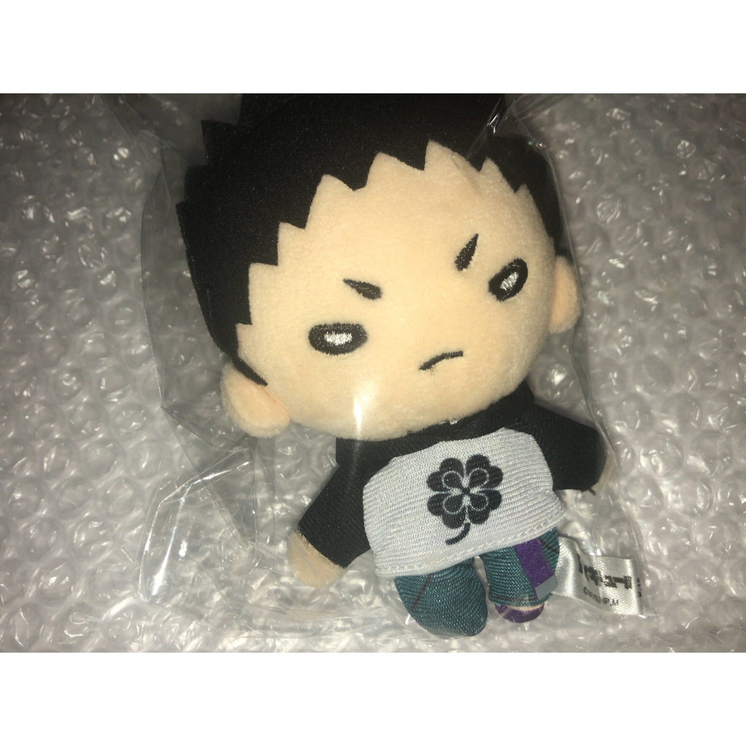 ハイキュー にとたん 私服 ボールチェーン付ぬいぐるみ 岩崎一 エンタメ/ホビーのアニメグッズ(キーホルダー)の商品写真